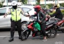 Motor Tanpa Pelat Belakang Diincar Polisi, Segini Denda Tilangnya