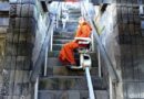 Oh Ini Bentuk Stairlift Yang Bawa Prabowo Dan Macron Naik Candi Borobudur